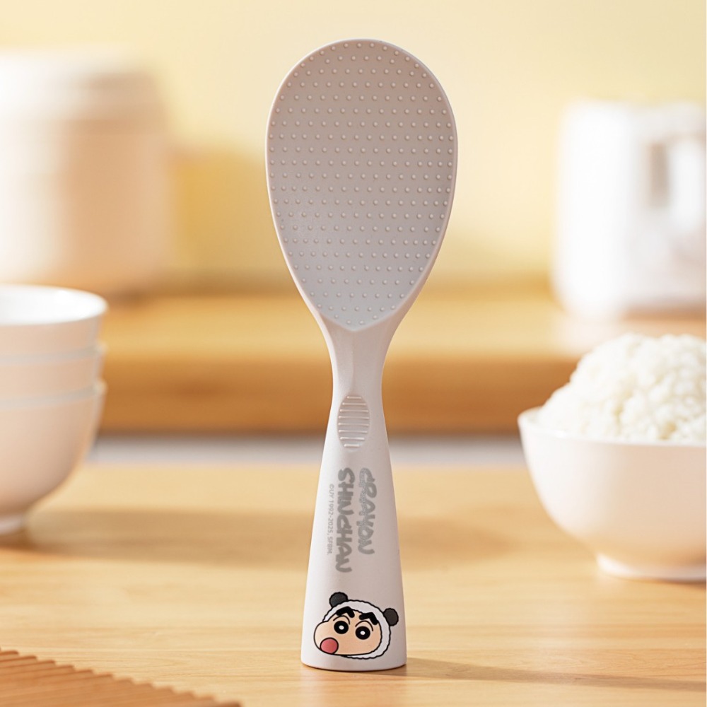 【現貨】正版 蠟筆小新 可立硅膠飯勺 盛飯 鏟子 小白 新之助 送禮 餐具 廚具 烹飪 挖飯匙 飯勺 煮飯 伴糖-規格圖5