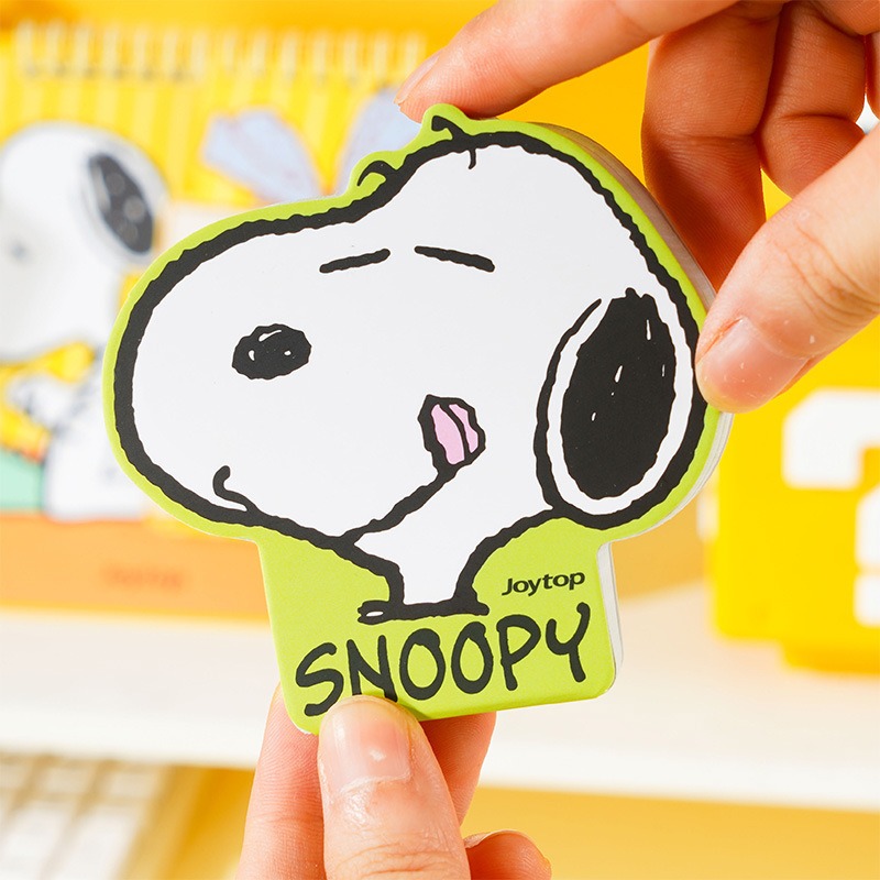 史努比-異形便簽本（綠色）