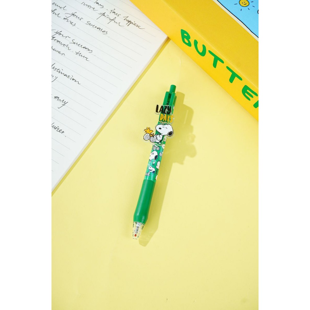 【Joytop悦木】史努比 线条生活-推推乐中性筆插盒装 筆頭0.5mm 送禮-規格圖5