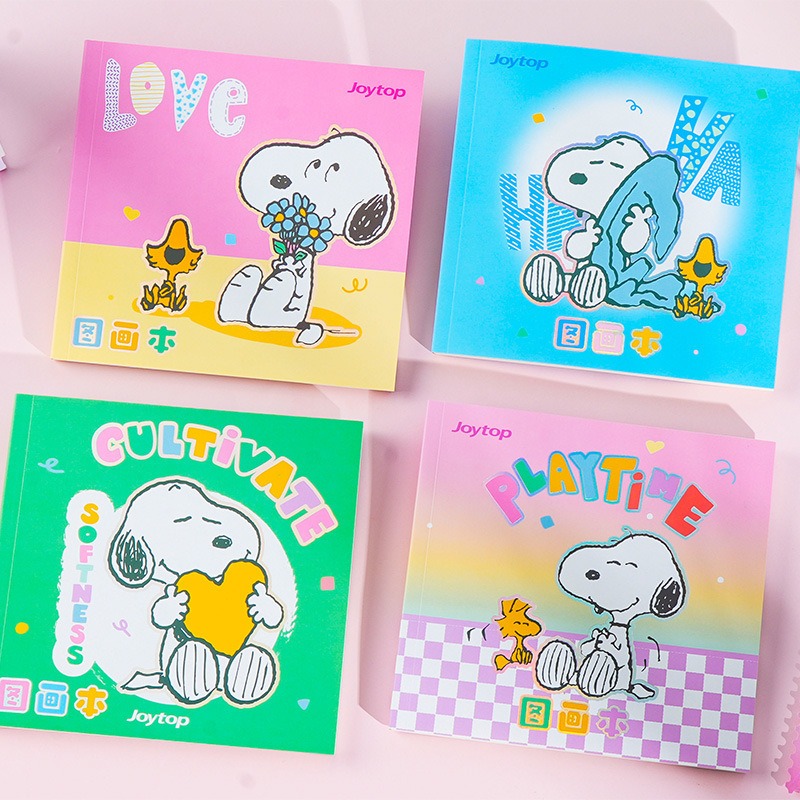 史努比-方形图画本（單本隨機發）