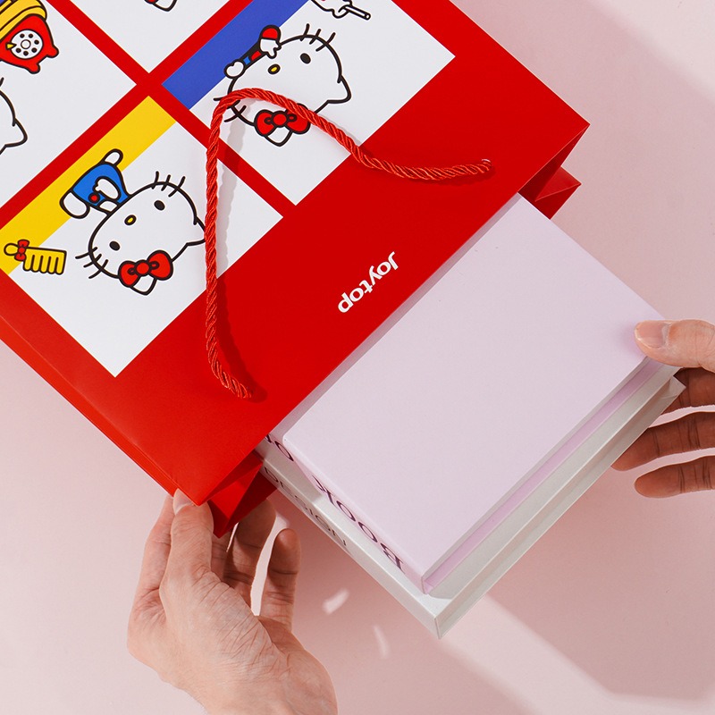 【Joytop悦木】凯蒂猫 萌动系列-礼品袋（大号）禮品盒 送禮-細節圖4