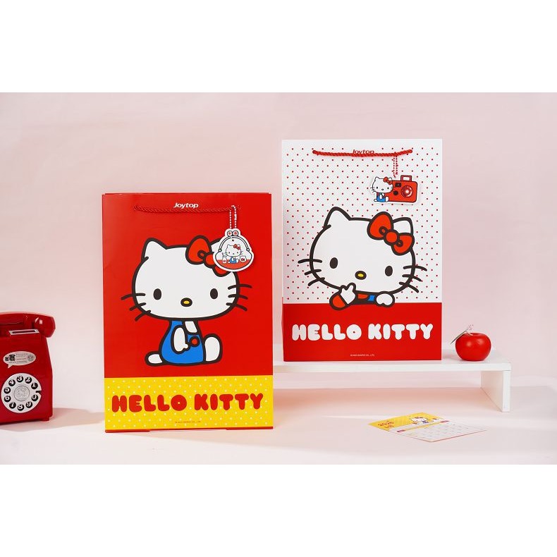 【Joytop悦木】凯蒂猫 萌动系列-礼品袋（大号）禮品盒 送禮-規格圖5