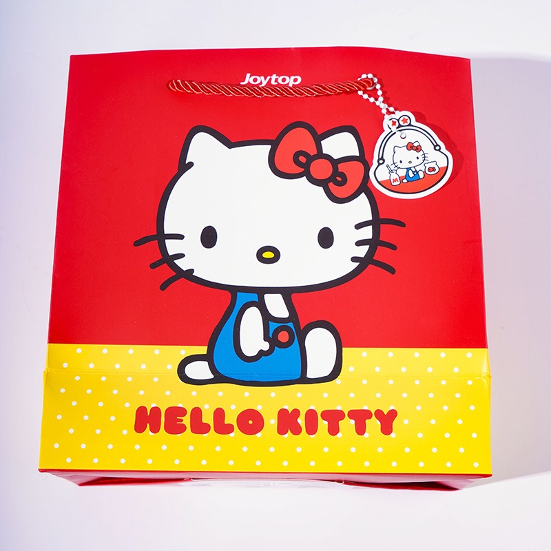 【Joytop悦木】凯蒂猫 萌动系列-礼品袋（中号） 送禮-規格圖5