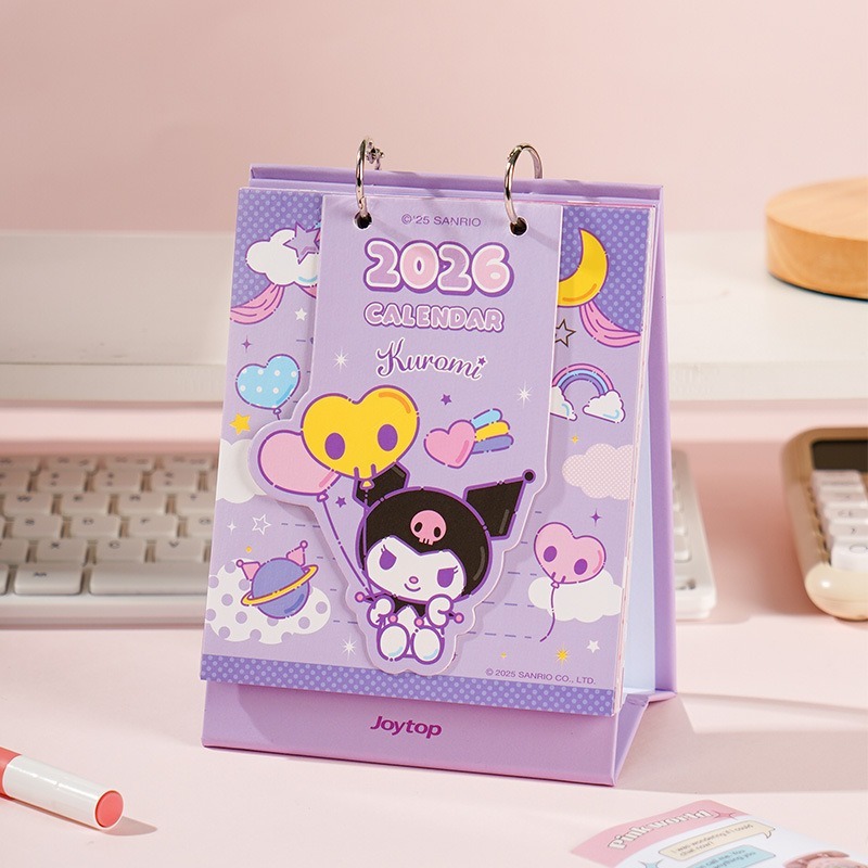 【Joytop悦木】三麗鷗 白日夢想家-异形人物台历 送禮-規格圖5