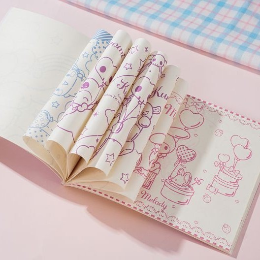 【Joytop悦木】三麗鷗 白日夢想家-填色图画本 高颜值动漫风可爱本子 送禮-細節圖5