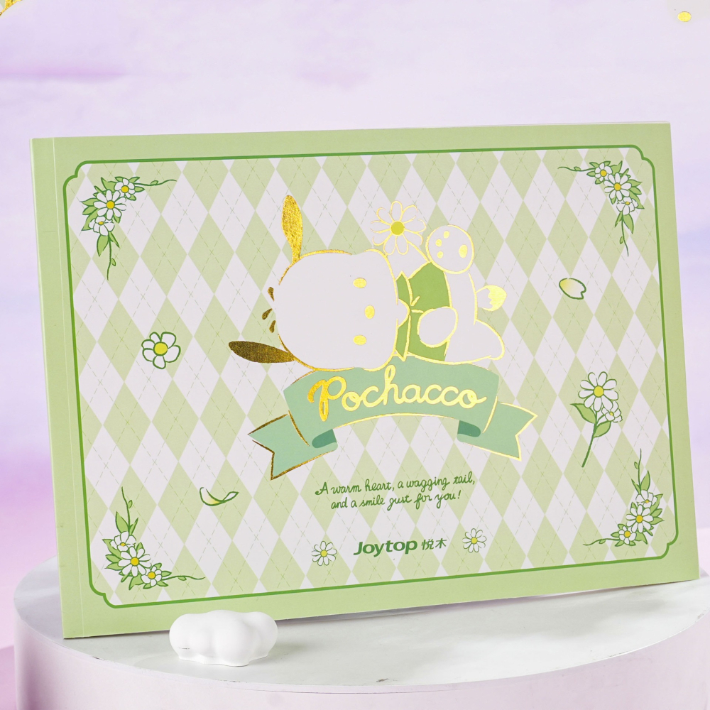 【Joytop悦木】三麗鷗 魔法花园-图画本A4 学生画画本  绘画练习册 送禮-細節圖2