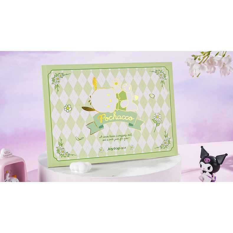 【Joytop悦木】三麗鷗 魔法花园-图画本A4 学生画画本  绘画练习册 送禮-規格圖5