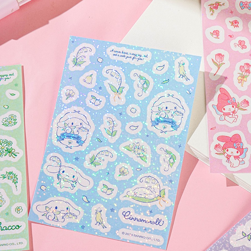 【Joytop悦木】三麗鷗 魔法花园-挂件贴纸 三麗鷗正版卡通贴纸 送禮-細節圖2