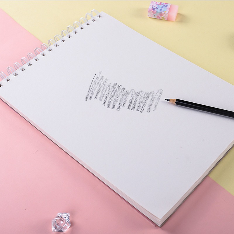 【Joytop悦木】三麗鷗 魔法花园-素描本A4 空白图画本 美术生专用速写本 送禮-細節圖4