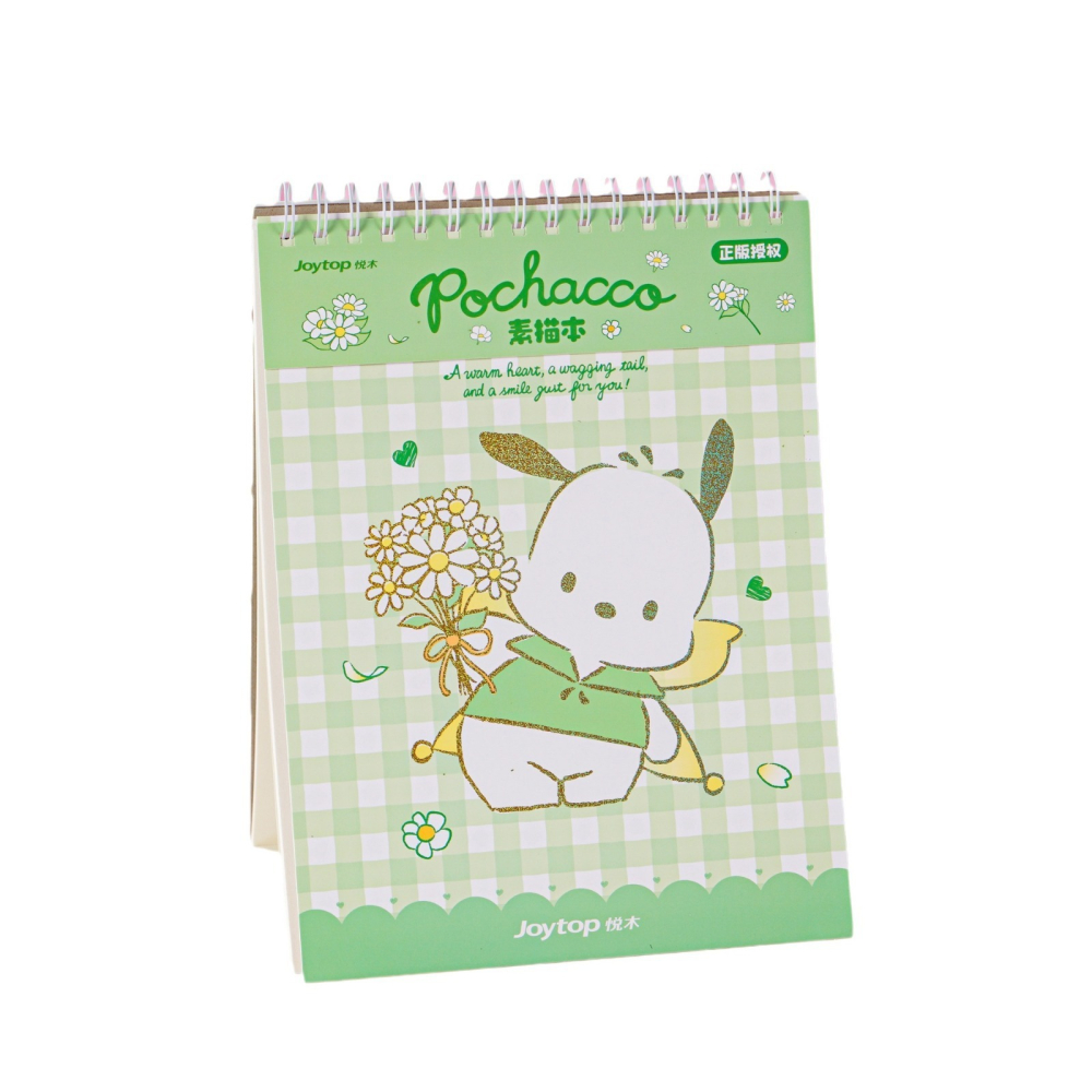 【Joytop悦木】三麗鷗 魔法花园-素描本A4 空白图画本 美术生专用速写本 送禮-細節圖5