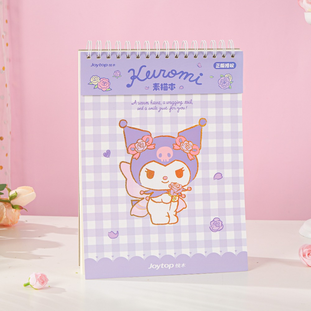【Joytop悦木】三麗鷗 魔法花园-素描本A4 空白图画本 美术生专用速写本 送禮-規格圖5