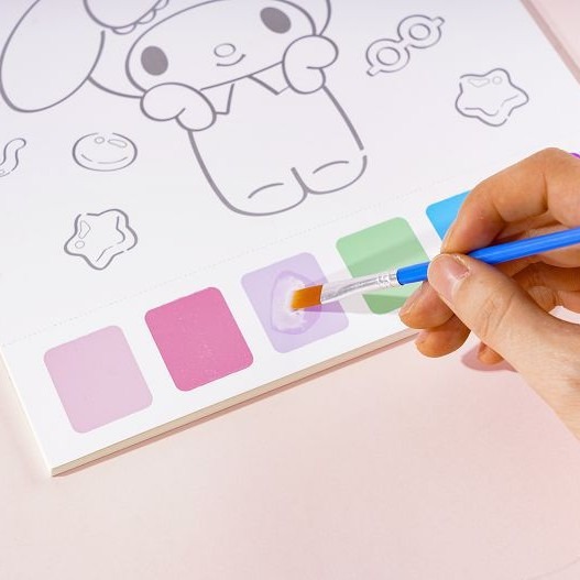 【Joytop悦木】三麗鷗 棉花软糖-上翻素描本 卡通学生美术绘画本 送禮-細節圖2