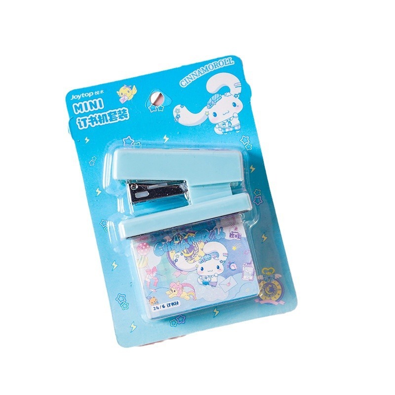 【Joytop悦木】三麗鷗 JK学院-MINI订书机套装 干净 创意 卡通 学生文具 送禮-細節圖5