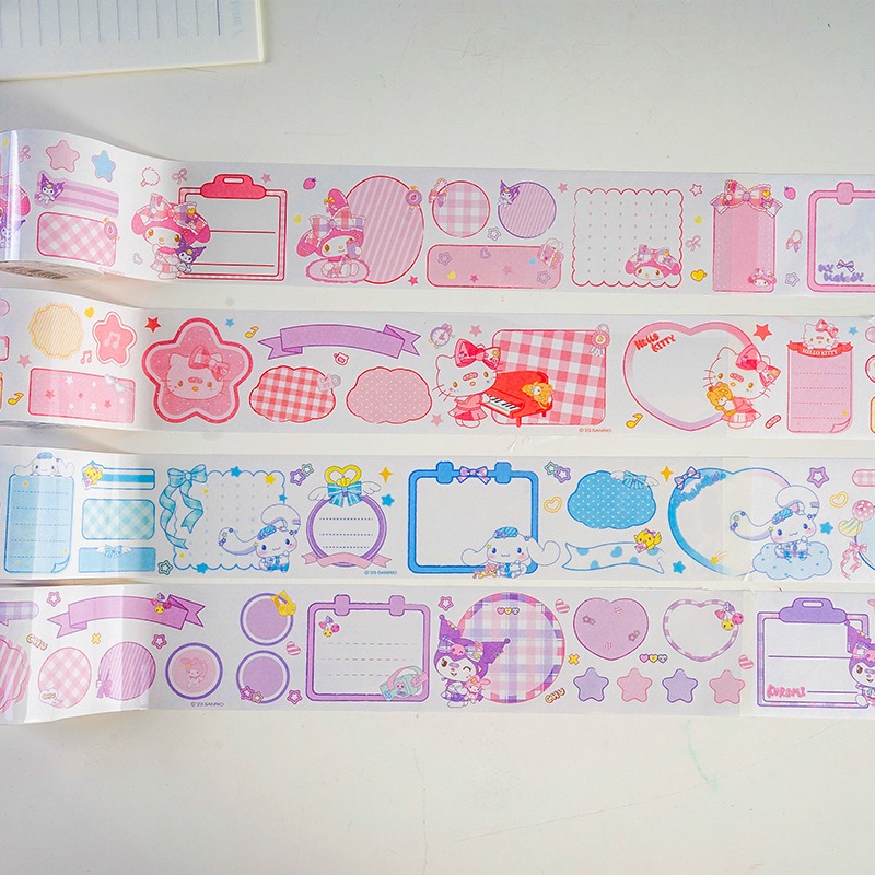 【Joytop悦木】三麗鷗 JK学院-可书写胶带 新品 全套 可爱 卡通创意 送禮-細節圖5