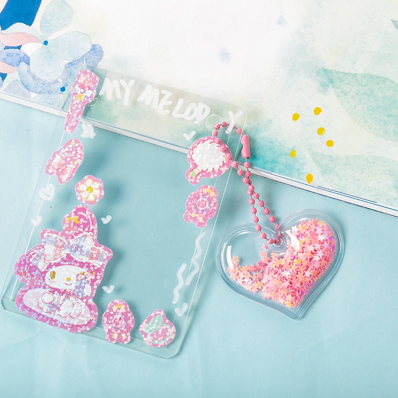 【Joytop悦木】三麗鷗 JK学院-CD盒咕卡套装 情侣 新款 可爱 创意 送禮-細節圖5