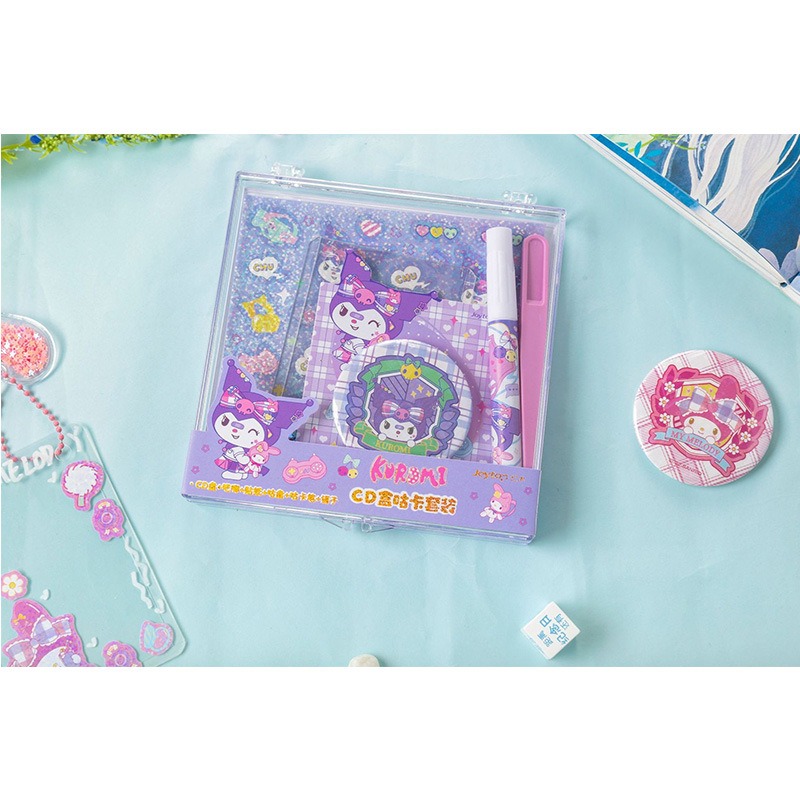 【Joytop悦木】三麗鷗 JK学院-CD盒咕卡套装 情侣 新款 可爱 创意 送禮-規格圖5