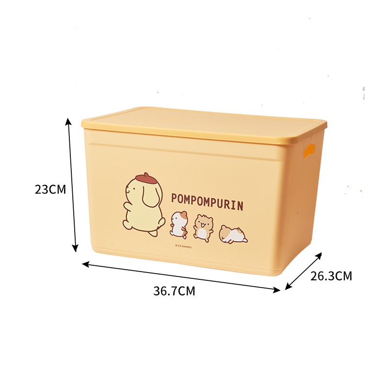 收纳盒【黄色】布丁狗大号