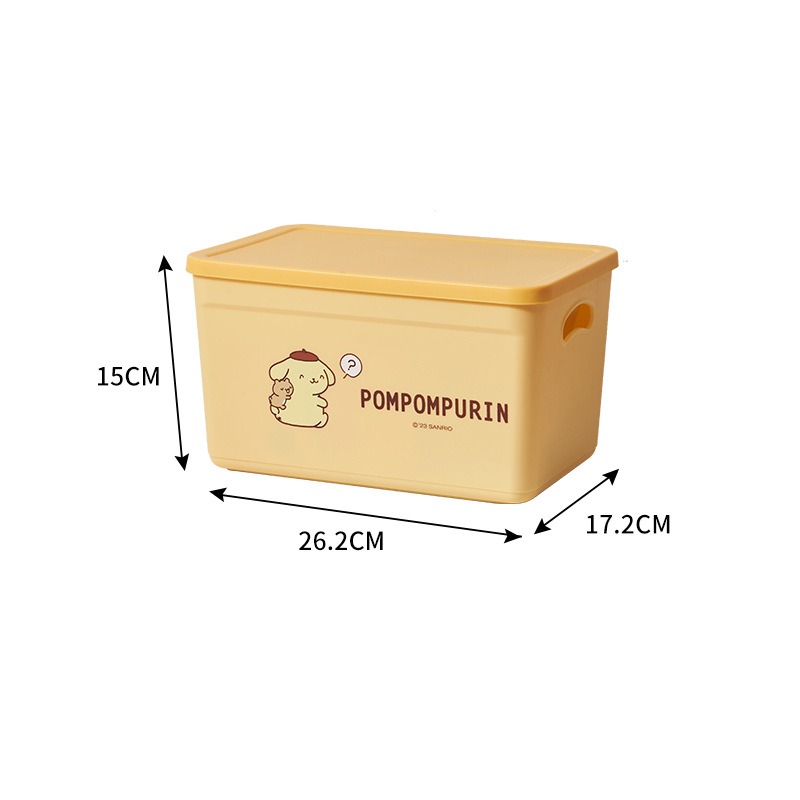 收纳盒【黄色】布丁狗小号