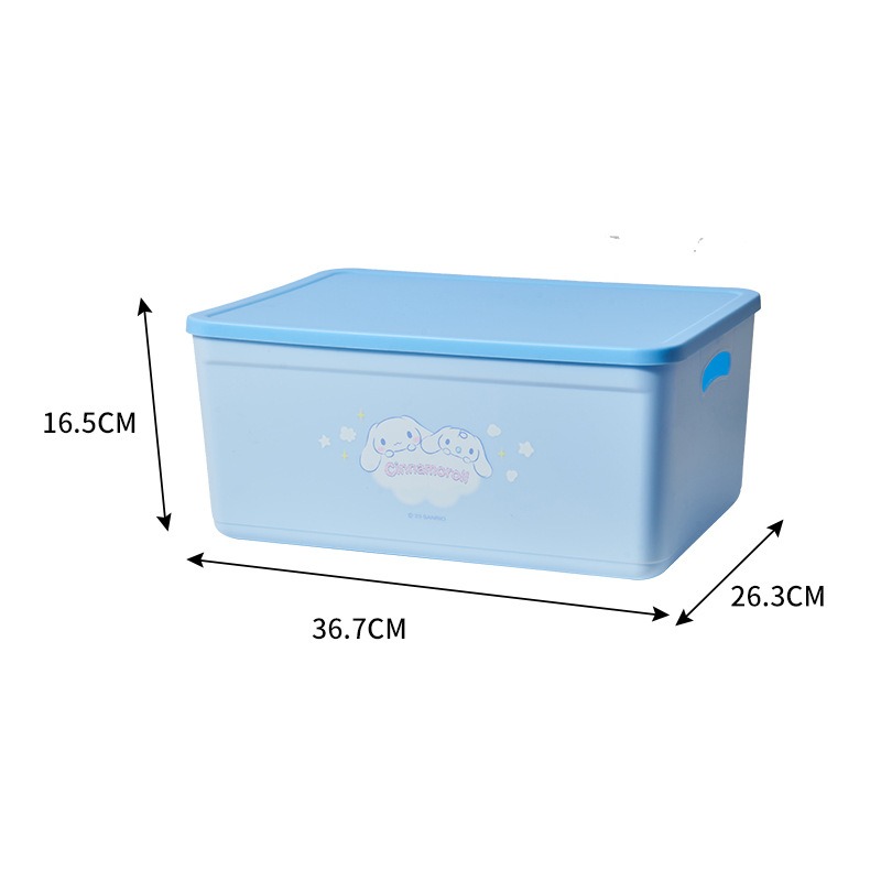 收纳盒【蓝色】玉桂狗中号