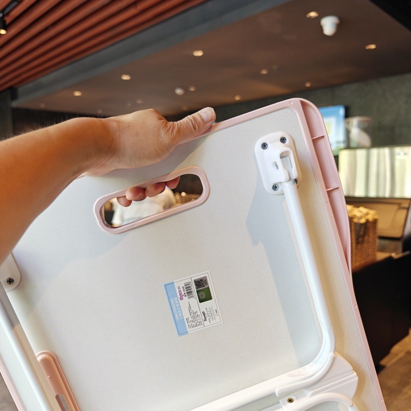 【三麗鷗&塑業】正版 卡通折叠电脑桌 大耳狗 儿童学习桌 多功能简易宿舍床上桌 送禮-細節圖3