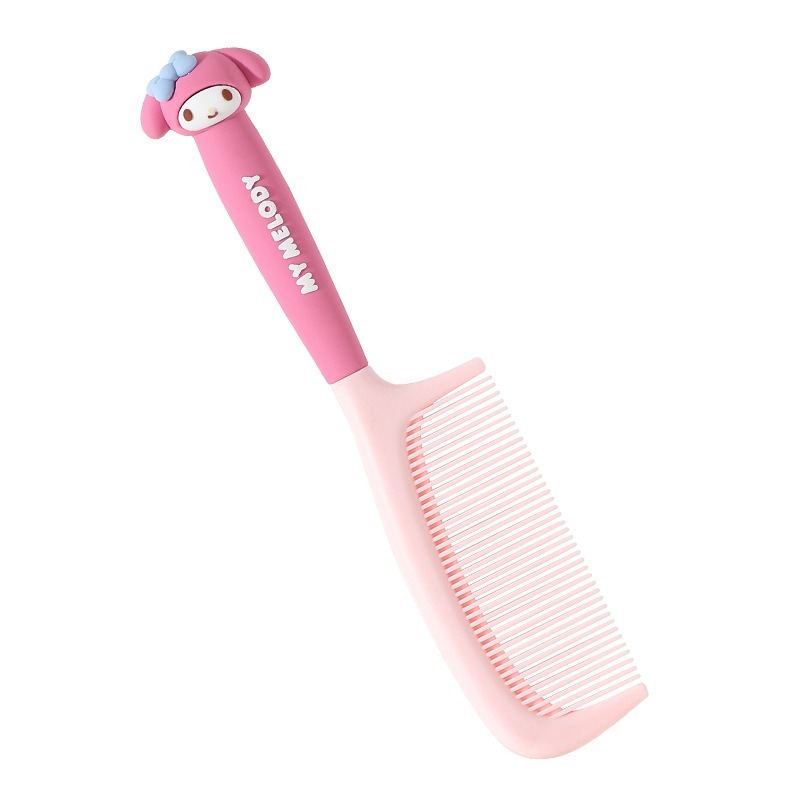 【三麗鷗&包包寶】正版 创意卡通梳子  美髮梳 高顏值女生梳子 防静电 便携宽齿梳 送禮-細節圖5