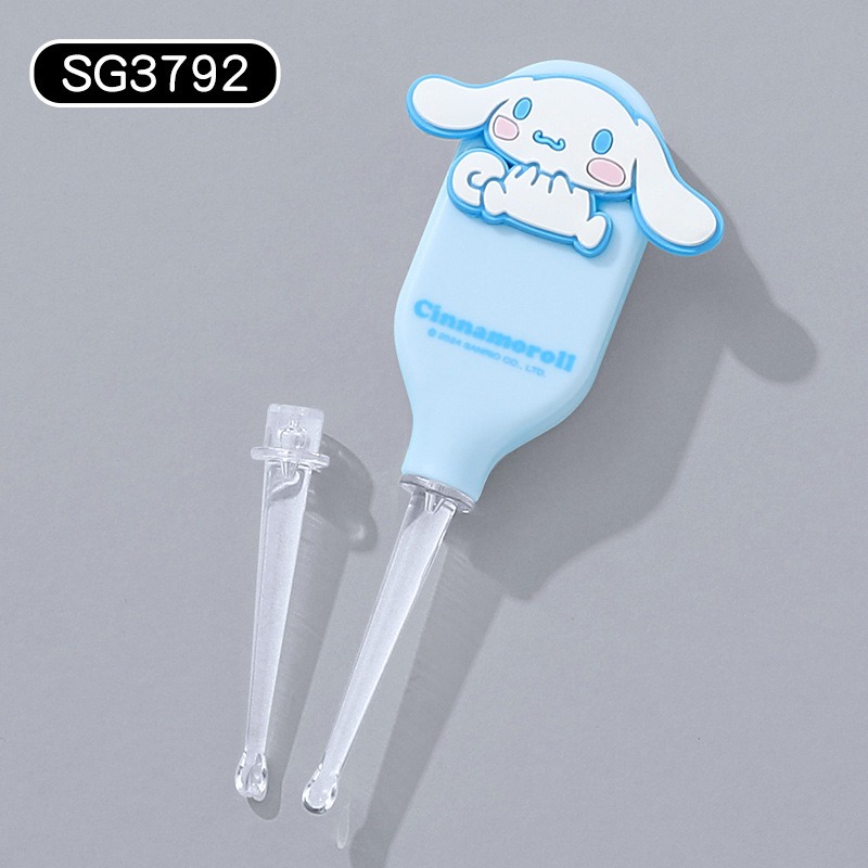 【三麗鷗&包包寶】正版 庫洛米 家用可视挖耳勺 美樂蒂 玉桂狗 儿童专用掏耳神器 发光带灯耳勺 送禮-規格圖5