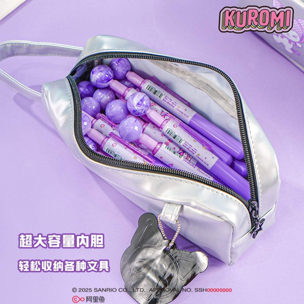 【Joytop悦木】三麗鷗 庫洛米 酷跑甜心系列-闪闪大容量筆袋 卡通 可愛創意筆袋 筆盒 送禮-細節圖2