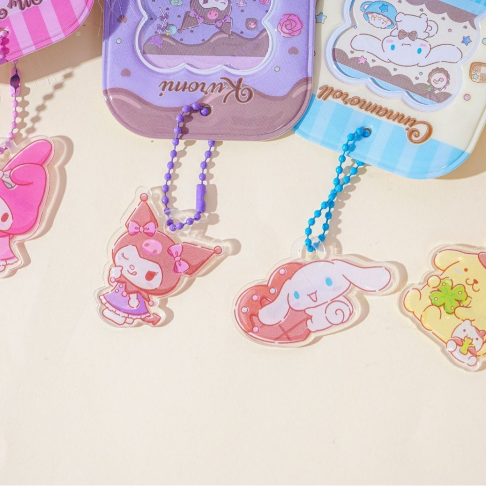 【Joytop悦木】三麗鷗 甜心梦工厂-人生四格卡套 卡通少女亚克力卡套 送禮-細節圖2