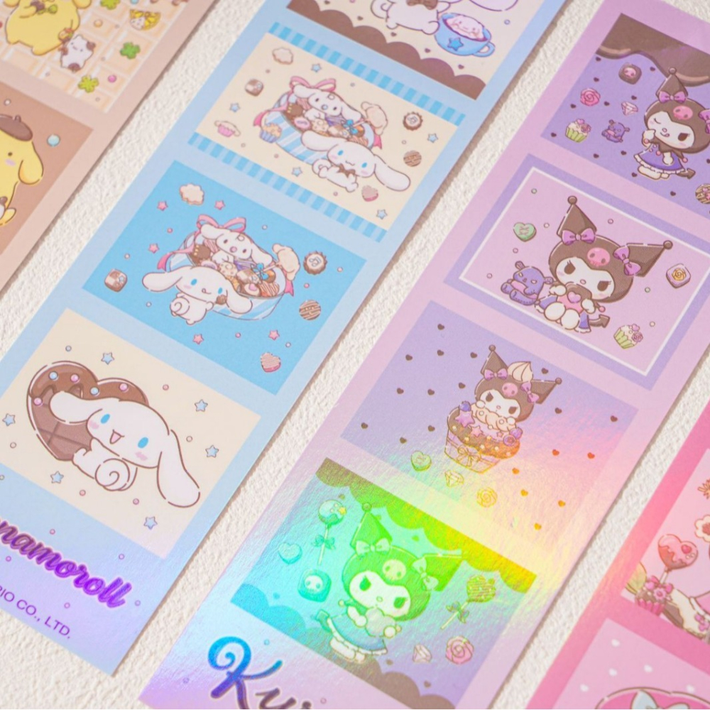【Joytop悦木】三麗鷗 甜心梦工厂-人生四格卡套 卡通少女亚克力卡套 送禮-細節圖3
