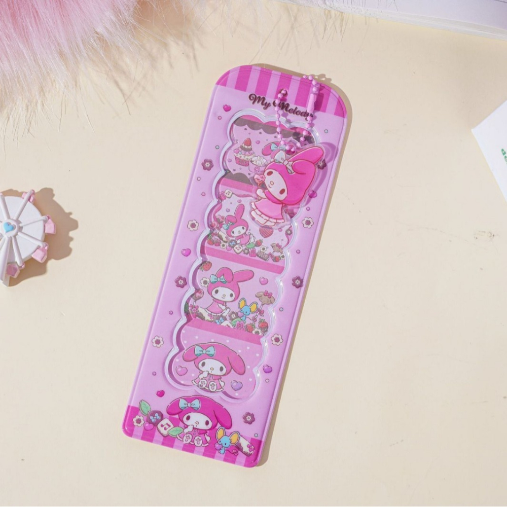 【Joytop悦木】三麗鷗 甜心梦工厂-人生四格卡套 卡通少女亚克力卡套 送禮-細節圖5