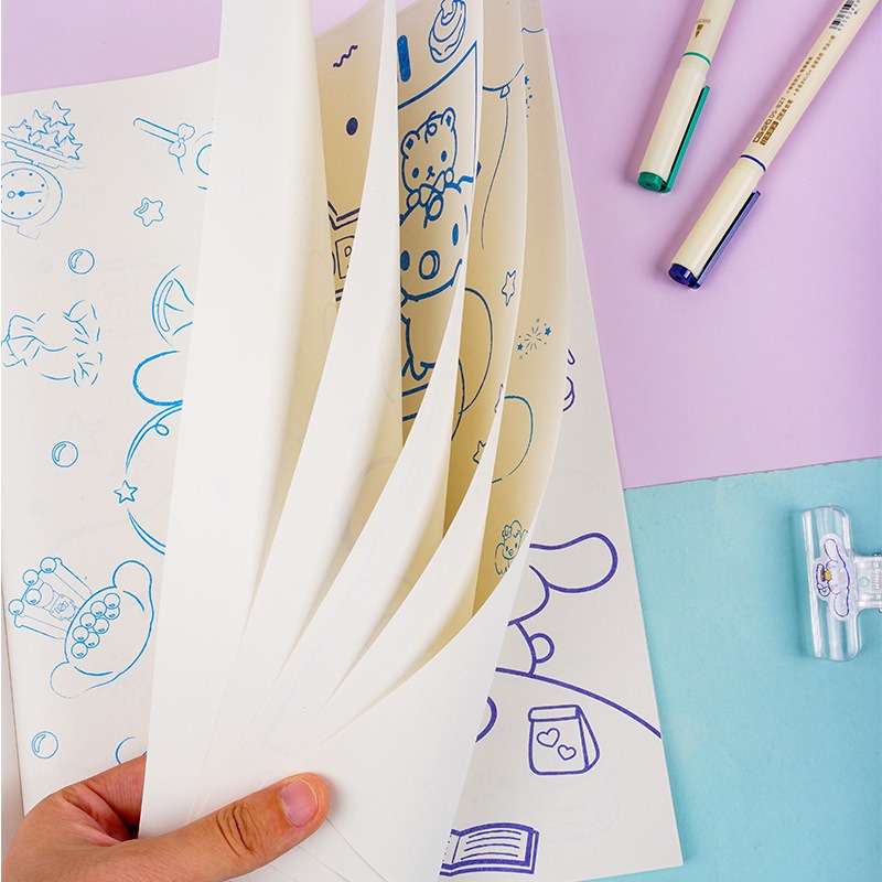 【Joytop悦木】三麗鷗 大耳狗的奇幻冒险-填色圖畫本 卡通畫本 送禮-細節圖3