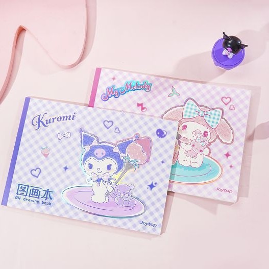 【Joytop悦木】三麗鷗家族系列 萌趣茶会-A4圖畫本 儿童绘畫本 送禮-細節圖2