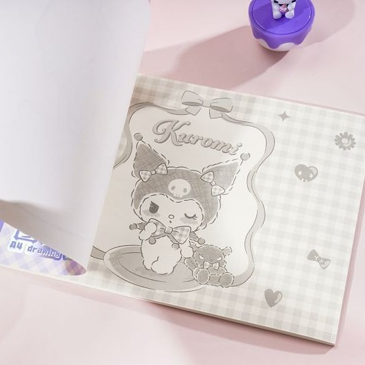 【Joytop悦木】三麗鷗家族系列 萌趣茶会-A4圖畫本 儿童绘畫本 送禮-細節圖3