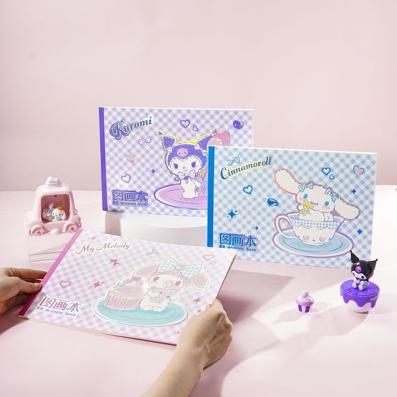 三麗鷗-A4圖畫本（圖案隨機）