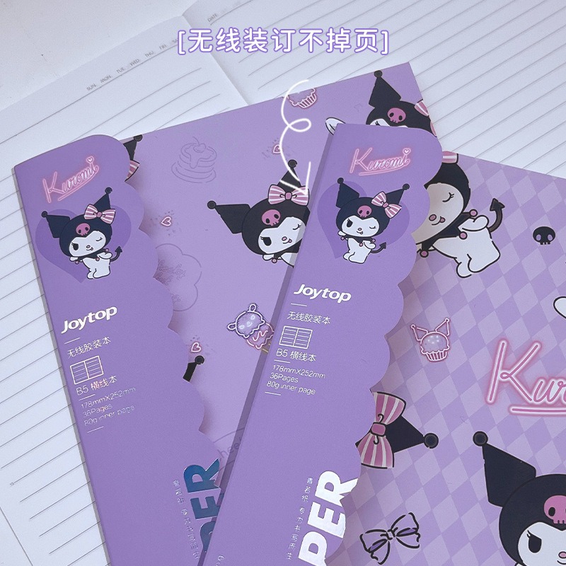 【Joytop悦木】三麗鷗 美好时光-B5杂志本 卡通手帐筆记本 手账本 送禮-細節圖2