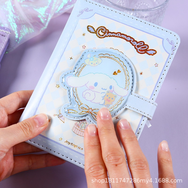 【Joytop悦木】三麗鷗 庫洛米 玉桂狗联名异形磁扣本本子 学生卡通筆记本 送禮-細節圖4