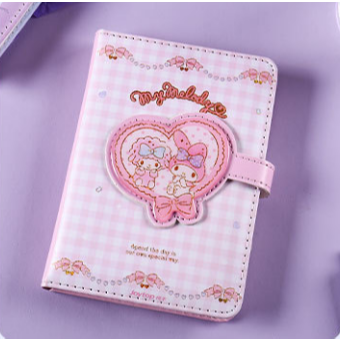 【Joytop悦木】三麗鷗 庫洛米 玉桂狗联名异形磁扣本本子 学生卡通筆记本 送禮-規格圖5