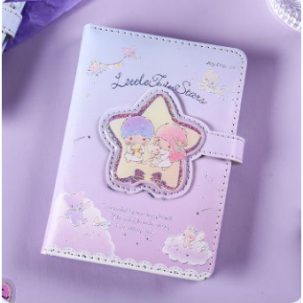 【Joytop悦木】三麗鷗 庫洛米 玉桂狗联名异形磁扣本本子 学生卡通筆记本 送禮-規格圖5