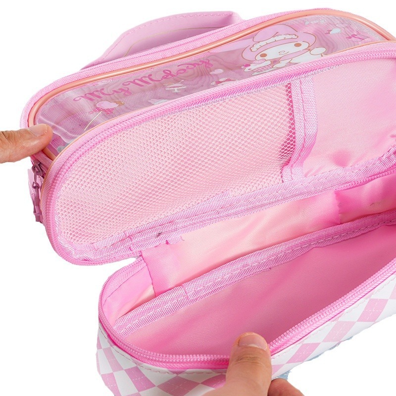 【Joytop悦木】三麗鷗的心动派对-多功能手提筆袋  学生 儿童專用筆袋 筆盒 送禮-細節圖5