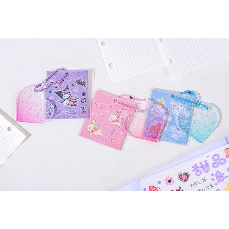 【Joytop悦木】三麗鷗 甜品派对-小方本筆记  学生文具儿童卡通創意迷你记事本 送禮-細節圖2