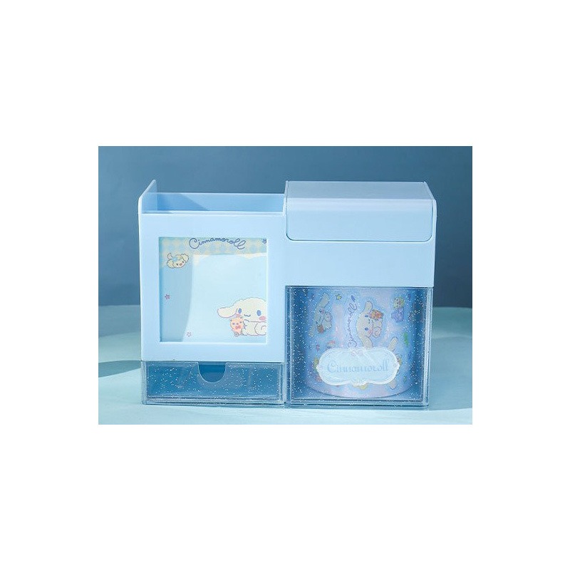 【Joytop悦木】三麗鷗 多层钢筆收纳筆筒 学生文具收纳盒 卡通創意筆筒 送禮-規格圖5