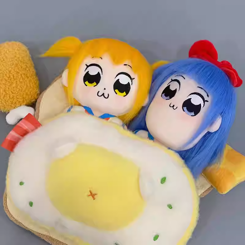 【漫貓】正版  pop子和pipi美的日常 10cm海星体炸毛毛绒掛件 可爱公仔玩偶鑰匙扣 包包掛件 吊飾 送禮-細節圖3