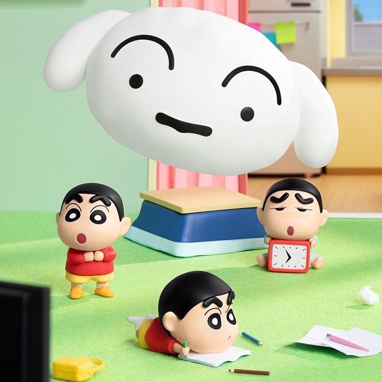 【預購】正版 蠟筆小新 小白的時間膠囊 盲盒 公仔 擺件 新之助 禮物 限14歲以上 玩樂主義-細節圖3