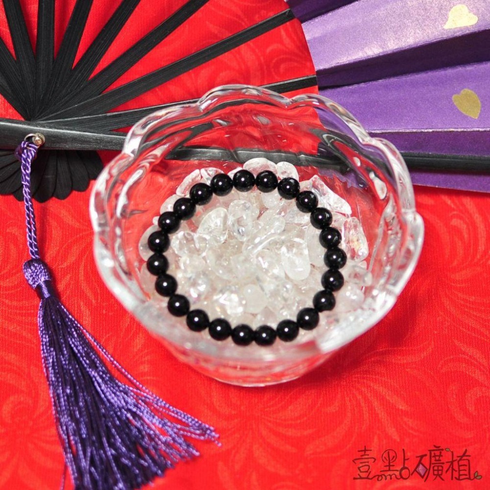 ❖晶礦❖黑曜石手珠 手鍊 黑曜石 天然礦石 水晶 黑耀石 珠子 手串 招財 避邪-細節圖2