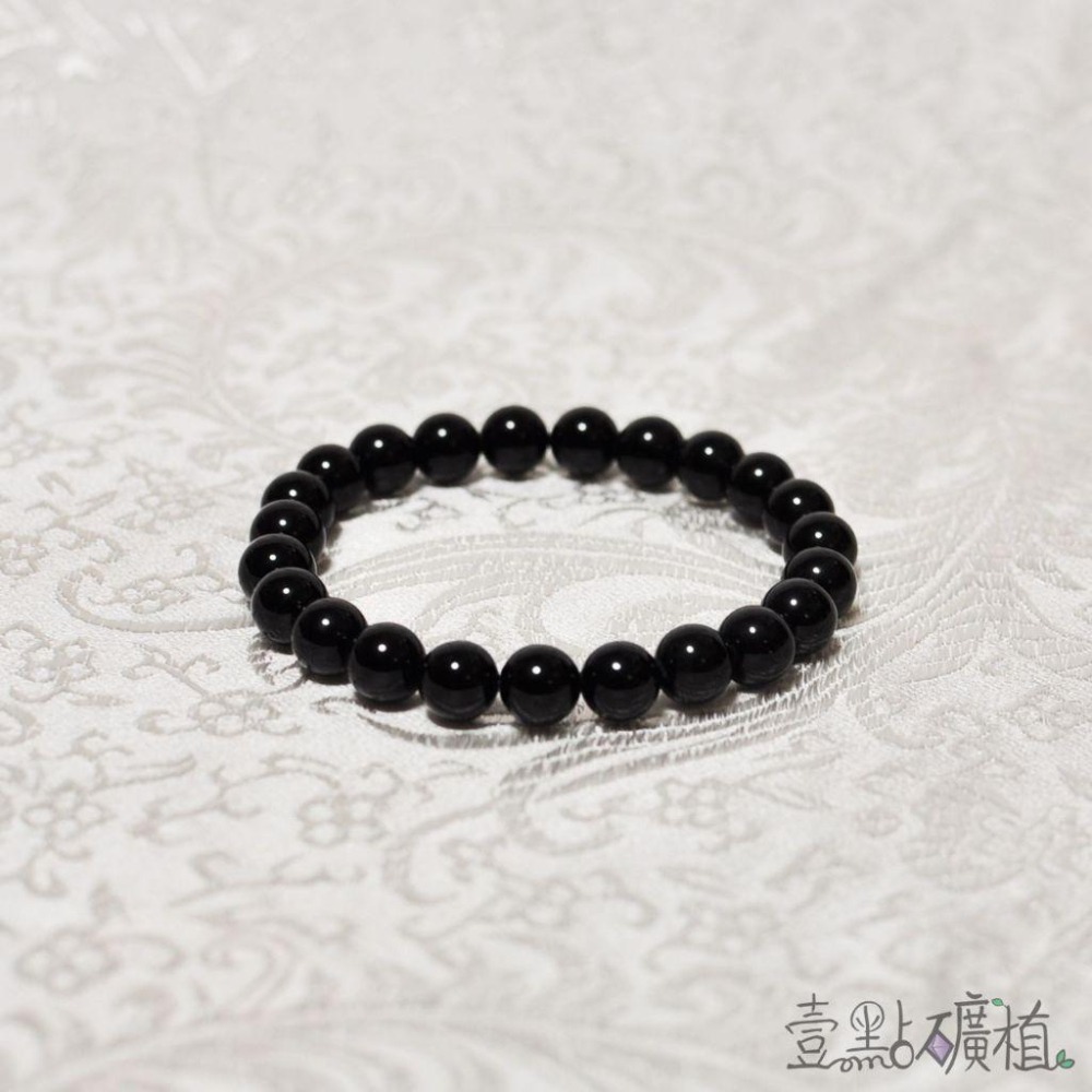 ❖晶礦❖黑曜石手珠 手鍊 黑曜石 天然礦石 水晶 黑耀石 珠子 手串 招財 避邪-細節圖3