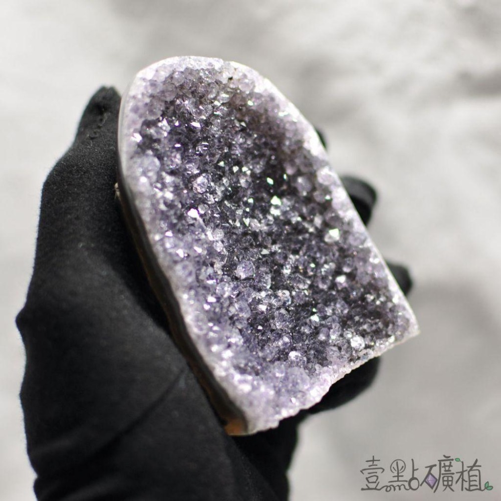 ❖晶礦❖紫晶鎮 天然礦石 紫水晶 可邀請 淺紫色水晶鎮 小型晶鎮 壹點礦植-細節圖5
