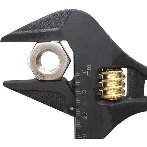 【五金小匠】日本FUJIYA 富士箭黑金KUROKIN FLA-28/32/43/53-BG  超輕量 活動板手 大開口-細節圖9