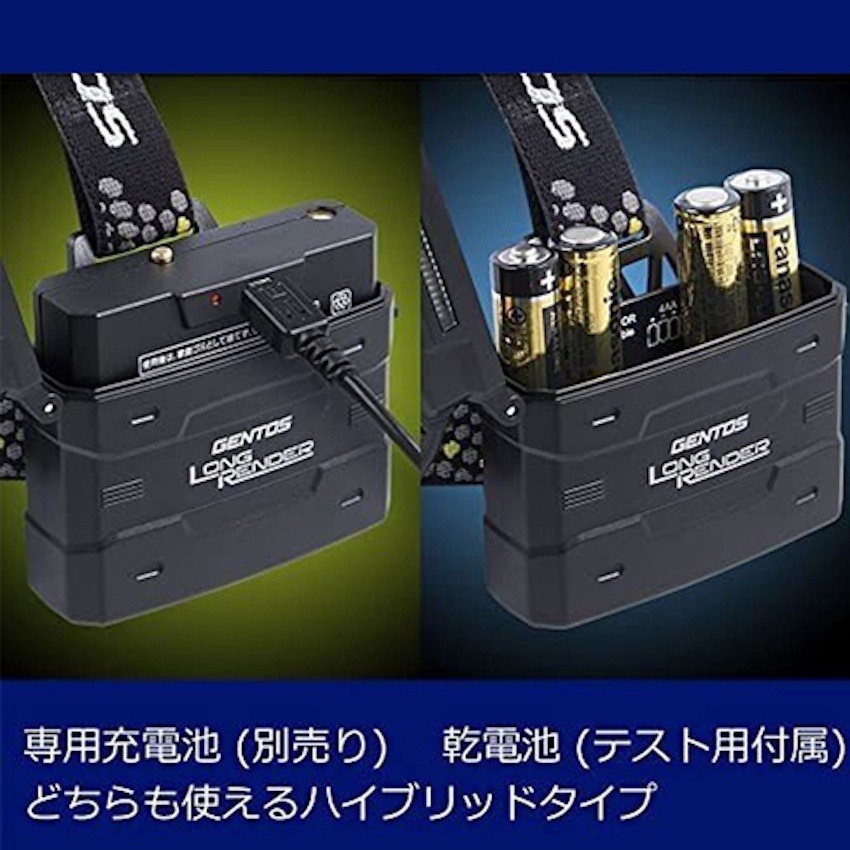 【五金小匠】日本GENTOS 長時間照明頭燈-300流明IP64 LR-H333D 登山 露營eneloop充電電池對應-細節圖5