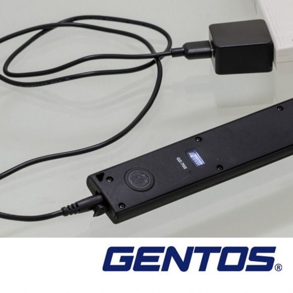 【五金小匠】日本GENTOS 長型工作照明燈 -USB充電 -250流明 -IP54 GZ-702-細節圖3