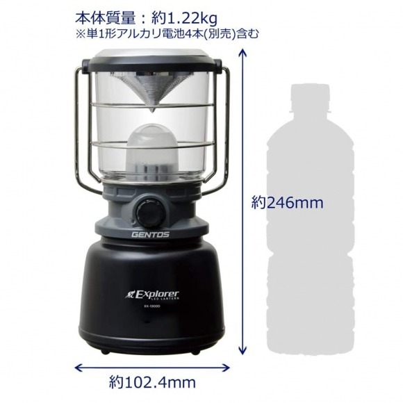 【五金小匠】日本GENTOS Explorer 露營燈 1300流明 IPX4 EX-1300D登山燈 照明燈 露營提燈-細節圖2